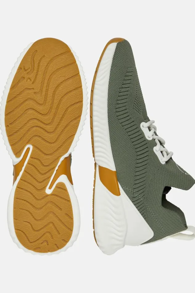 Sneakers Men Boggi Milano Green Recycled Yarn Willow Trainers Green Sneakers Men Boggi Milano Green Recycled Yarn Willow Trainers Green