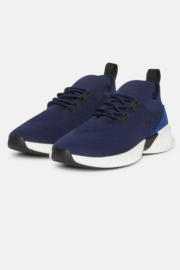 Sneakers Men Boggi Milano Navy Recycled Yarn Willow Trainers Navy Blue Sneakers Men Boggi Milano Navy Recycled Yarn Willow Trainers Navy Blue