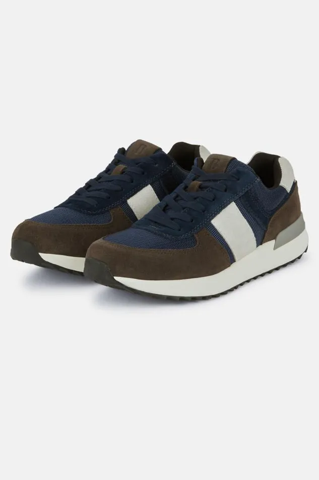 Sneakers Men Boggi Milano Tec Fabric Leather Sneakers Running Navy Blue Sneakers Men Boggi Milano Tec Fabric Leather Sneakers Running Navy Blue