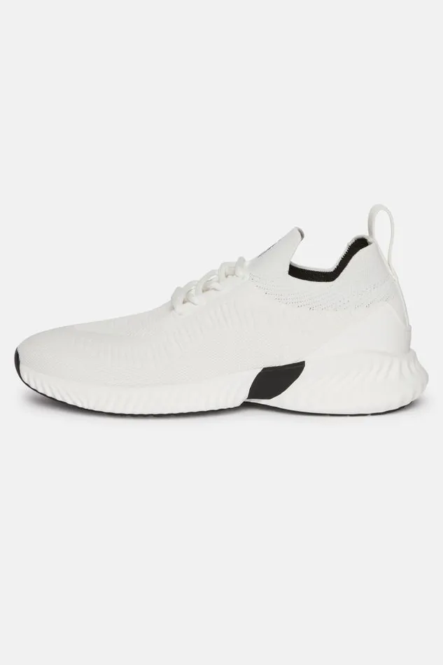 Sneakers Men Boggi Milano White Recycled Yarn Willow Trainers WHITE