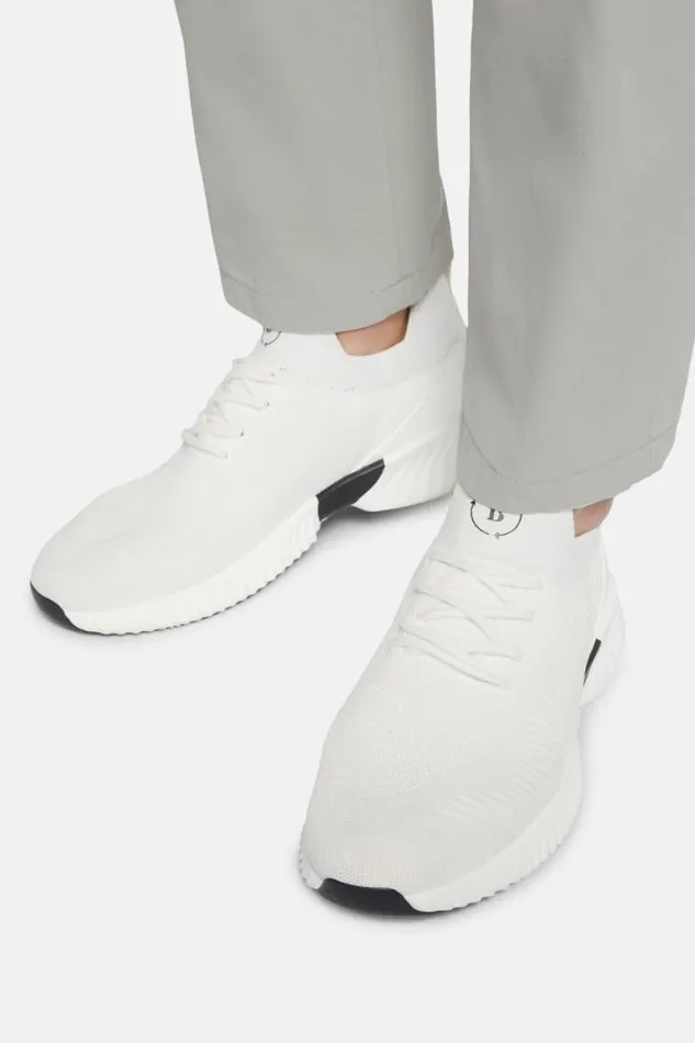 Sneakers Men Boggi Milano White Recycled Yarn Willow Trainers WHITE