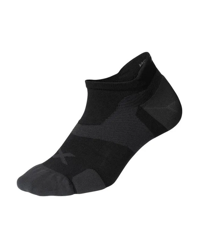Socks Accessories 2XU Vectr Cushion No Show Socks Blacktitanium