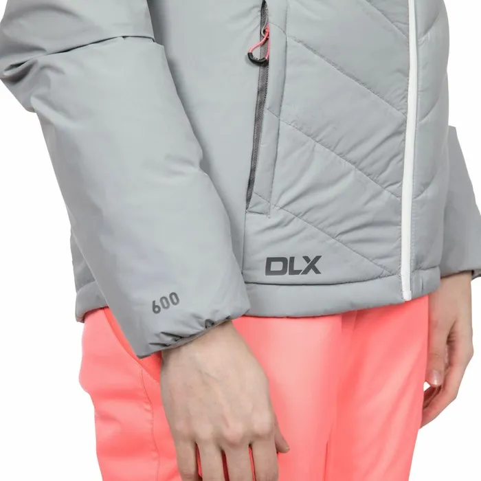 Sondra DLX Down Jacket Platinum Women Trespass Down Jackets