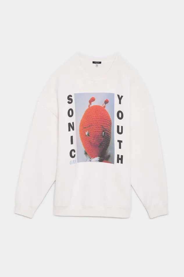 Sonic Youth Dirty Oversized Crewneck Sweatshirts R13 Women