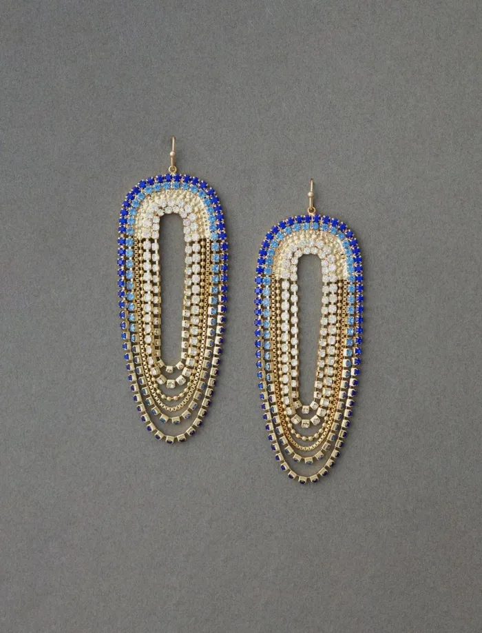 Sparkle Drama Earring Gold Women Lucky Brand Jewelry