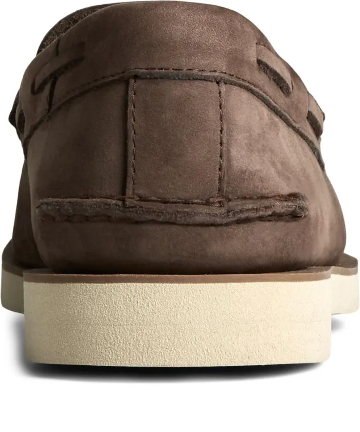 Sperry Boat Shoes Men Authentic Original Double Sole Penny Loafer Brown Sperry Boat Shoes Men Authentic Original Double Sole Penny Loafer Brown