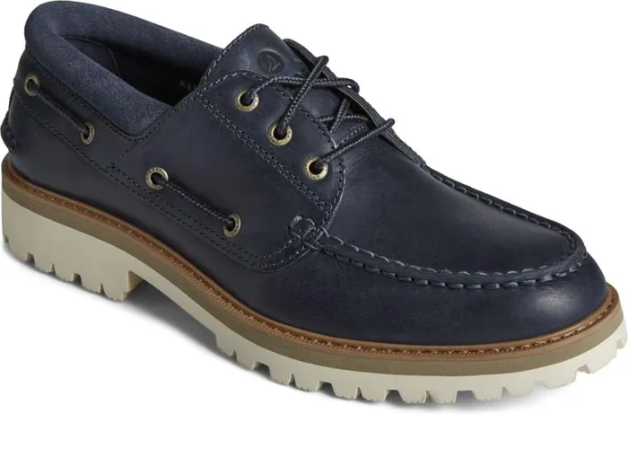 Sperry Boat Shoes Men Authentic Original Unlined Lug 3Eye Boat Shoe Navy Sperry Boat Shoes Men Authentic Original Unlined Lug 3Eye Boat Shoe Navy