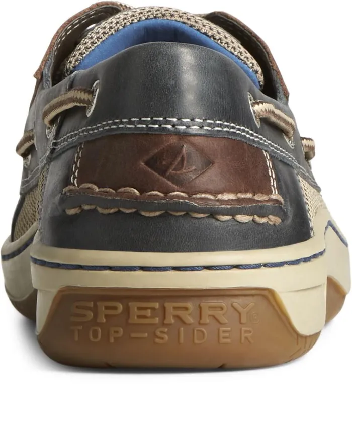 Sperry Boat Shoes Men Billfish 3Eye Boat Shoe Navy Brown Leather Sperry Boat Shoes Men Billfish 3Eye Boat Shoe Navy Brown Leather