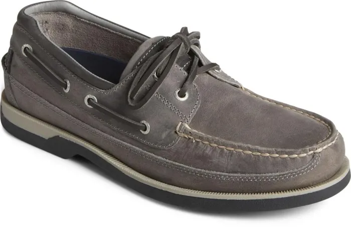 Sperry Boat Shoes Men Mako Canoe Moc Boat Shoe Grey