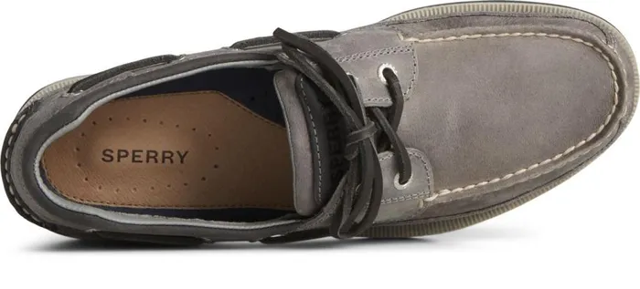 Sperry Boat Shoes Men Mako Canoe Moc Boat Shoe Grey