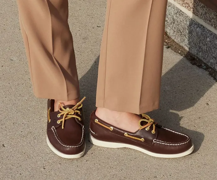 Sperry Boat Shoes Women Authentic Original Boat Shoe Classic Brown Leather Sperry Boat Shoes Women Authentic Original Boat Shoe Classic Brown Leather