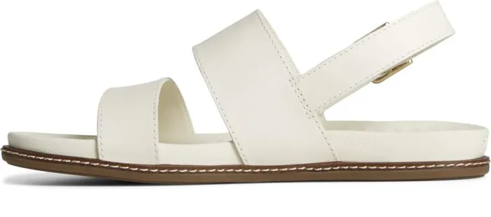 Sperry Sandals Women Waveside PLUSHWAVE Backstrap Sandal Ivory Sperry Sandals Women Waveside PLUSHWAVE Backstrap Sandal Ivory
