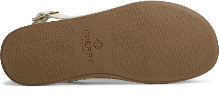 Sperry Sandals Women Waveside PLUSHWAVE Backstrap Sandal Ivory Sperry Sandals Women Waveside PLUSHWAVE Backstrap Sandal Ivory