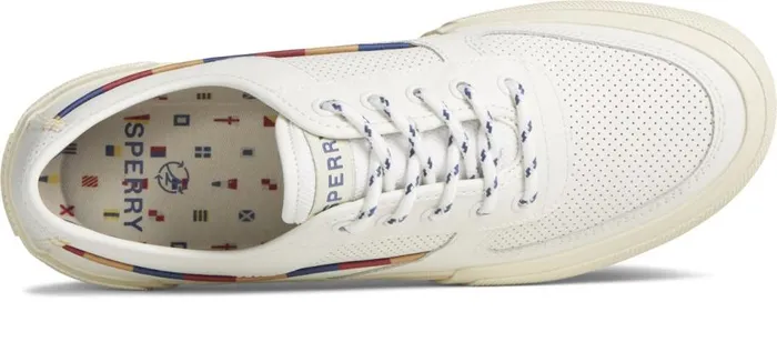 Sperry Sneakers Men SeaCycled Soletide Sneaker White Sperry Sneakers Men SeaCycled Soletide Sneaker White