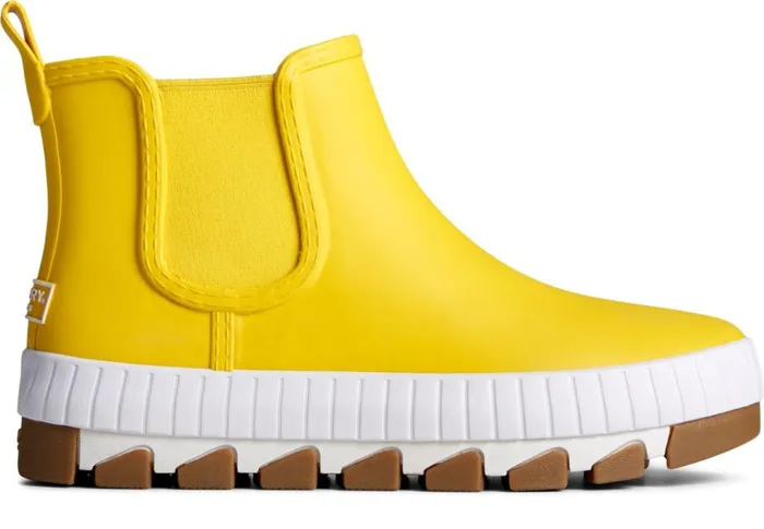 Sperry Sneakers Women Torrent Chelsea Bright Rain Boot Yellow