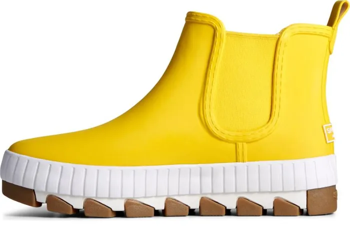 Sperry Sneakers Women Torrent Chelsea Bright Rain Boot Yellow