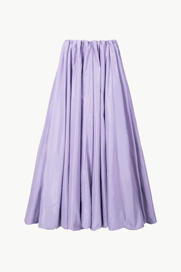 STAUD BELLAGIO SKIRT Lilac Women The Evening Edit STAUD BELLAGIO SKIRT Lilac Women The Evening Edit
