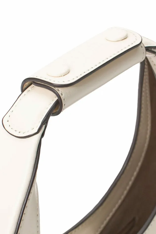 STAUD CUSTOM MINI MOON BAG Cream Women Custom Handbags
