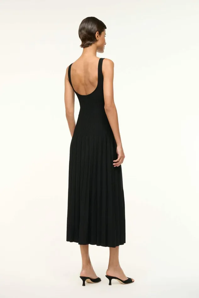 STAUD ELLISON DRESS Black Women Dresses