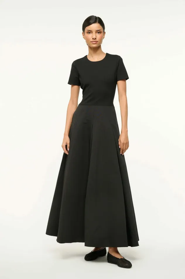 STAUD HOPPER DRESS Black Women Dresses