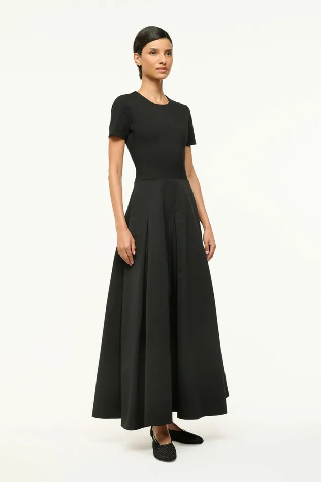 STAUD HOPPER DRESS Black Women Dresses