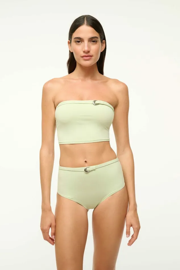 STAUD JUNO BIKINI TOP Pale Jade Women Swim