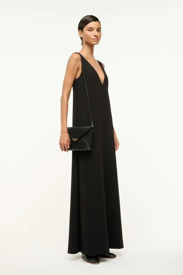 STAUD MARCELLA CLUTCH Black Women The Evening Edit