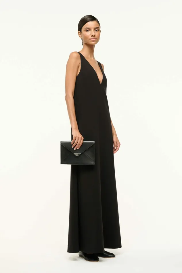 STAUD MARCELLA CLUTCH Black Women The Evening Edit