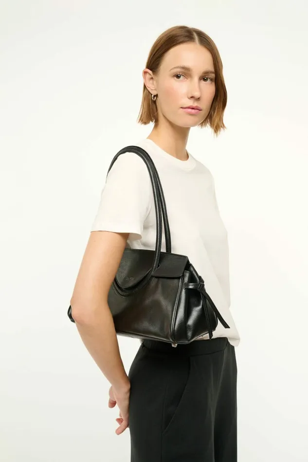 STAUD MAUDE SHOULDER BAG Black Women Shoulder STAUD MAUDE SHOULDER BAG Black Women Shoulder