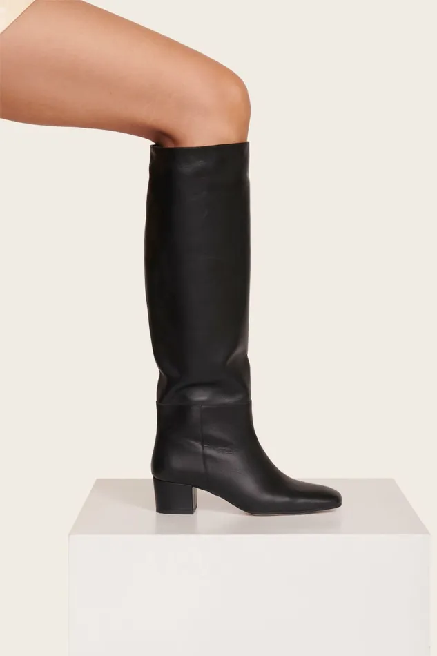 STAUD NANCY BOOT Black Women Boots STAUD NANCY BOOT Black Women Boots
