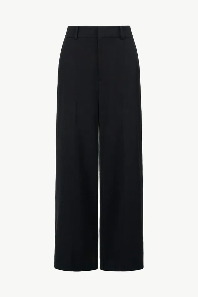 STAUD PRINCE SUITING PANT Black Women Pants and Shorts STAUD PRINCE SUITING PANT Black Women Pants and Shorts