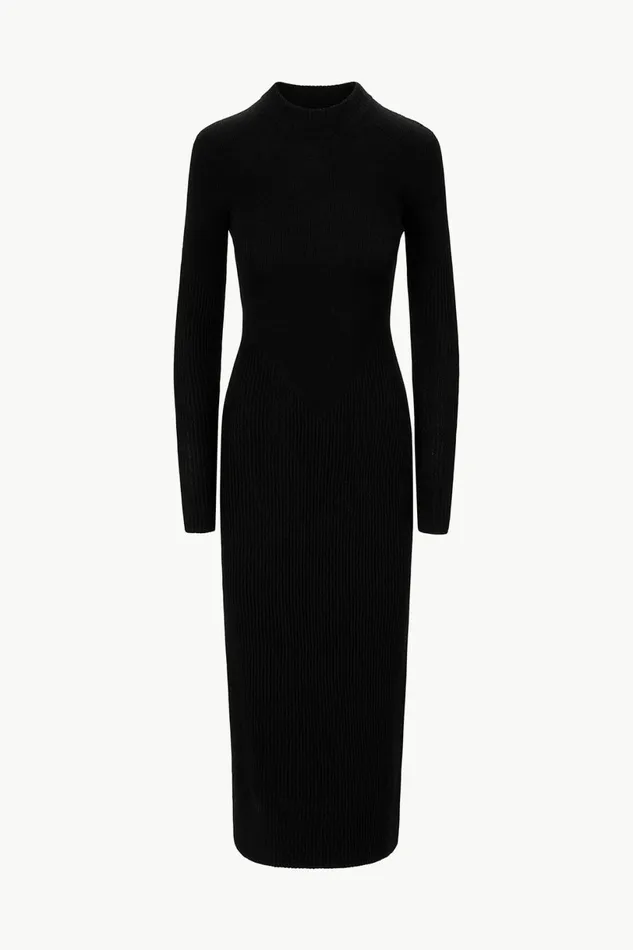 STAUD RAMONA DRESS Black Women Dresses STAUD RAMONA DRESS Black Women Dresses