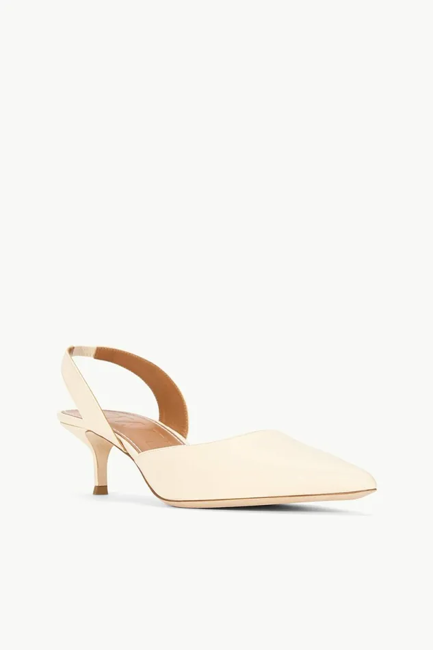 STAUD SEBASTIAN SLINGBACK Cream Women The Evening Edit STAUD SEBASTIAN SLINGBACK Cream Women The Evening Edit