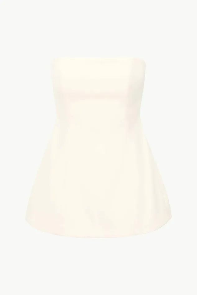 STAUD SILVIA TOP Ecru Women Tops