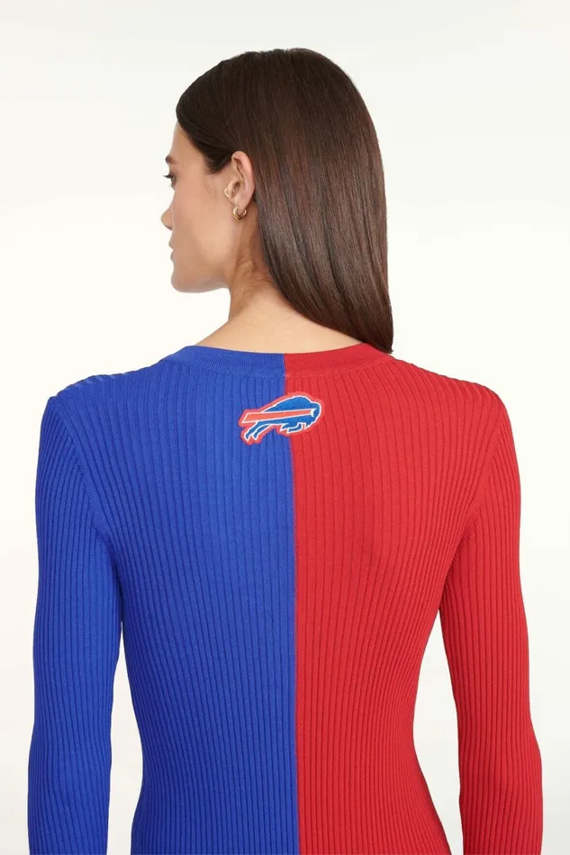 STAUD THE NFL CARGO SWEATER Buffalo Bills Women Tops