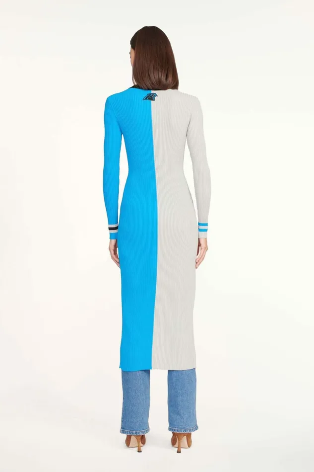 STAUD THE NFL SHOKO SWEATER Carolina Panthers Women Dresses STAUD THE NFL SHOKO SWEATER Carolina Panthers Women Dresses