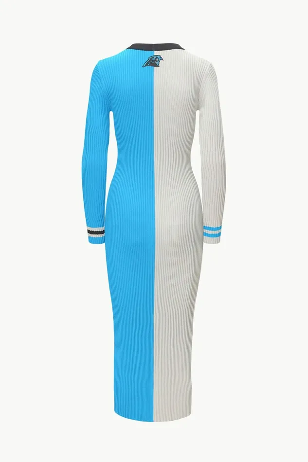 STAUD THE NFL SHOKO SWEATER Carolina Panthers Women Dresses STAUD THE NFL SHOKO SWEATER Carolina Panthers Women Dresses