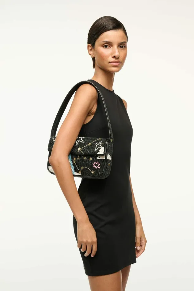 STAUD TOMMY BEADED BAG Aquarius Women Shoulder STAUD TOMMY BEADED BAG Aquarius Women Shoulder