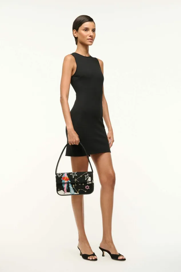 STAUD TOMMY BEADED BAG Aquarius Women Shoulder STAUD TOMMY BEADED BAG Aquarius Women Shoulder
