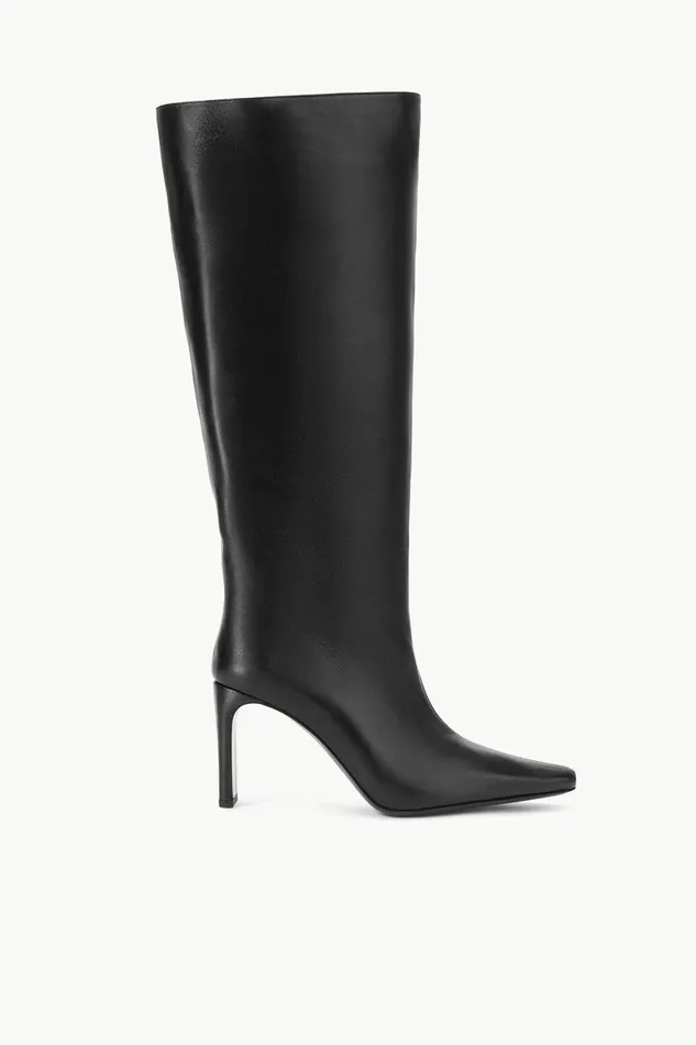 STAUD WALLY HIGH HEEL BOOT Black Women Boots