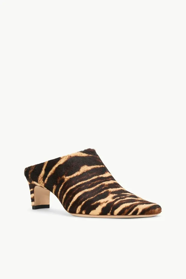 STAUD WALLY MULE Lady Leopard Women Mules and Flats