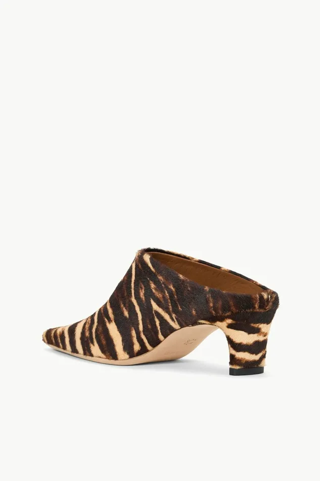 STAUD WALLY MULE Lady Leopard Women Mules and Flats