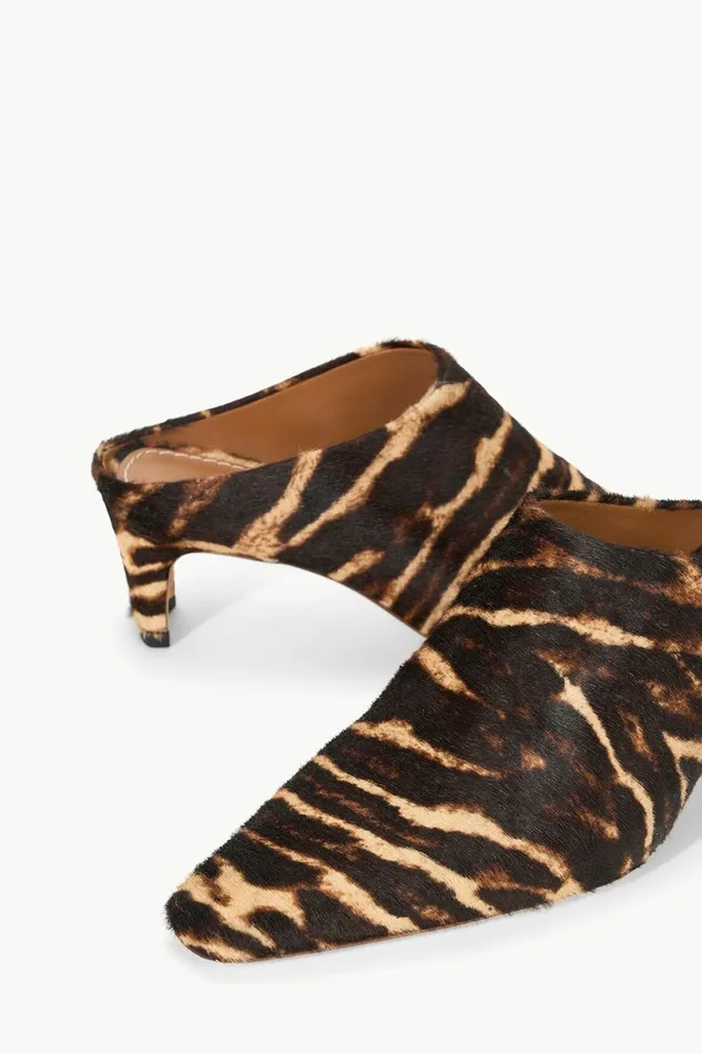 STAUD WALLY MULE Lady Leopard Women Mules and Flats