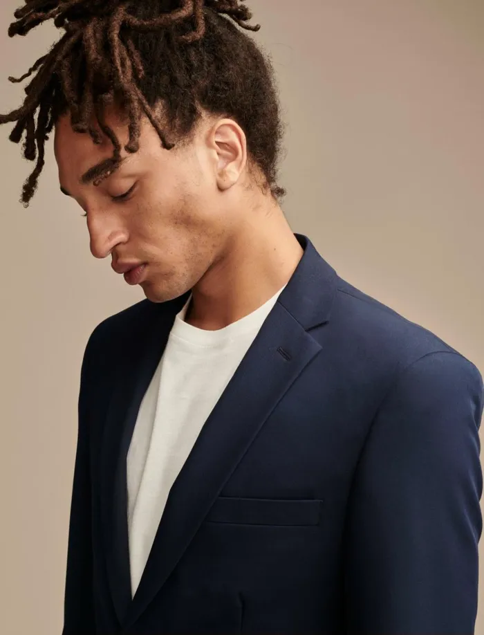 Suit Separate 4Way Stretch Blazer Dark Blue Men Lucky Brand Suit Separates
