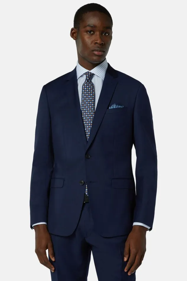 Suits Men Boggi Milano Blue Pure Wool Suit Blue Suits Men Boggi Milano Blue Pure Wool Suit Blue