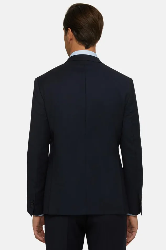 Suits Men Boggi Milano Micro Structured Wool Suit Style London Navy Blue Suits Men Boggi Milano Micro Structured Wool Suit Style London Navy Blue