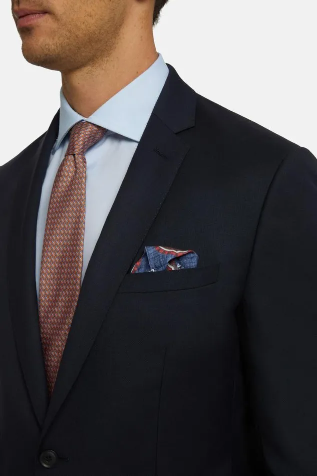 Suits Men Boggi Milano Micro Structured Wool Suit Style London Navy Blue Suits Men Boggi Milano Micro Structured Wool Suit Style London Navy Blue