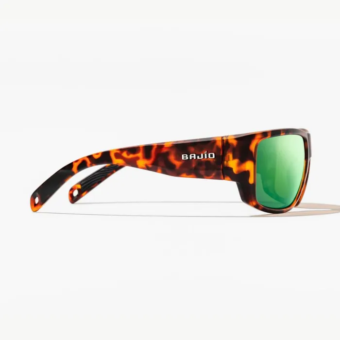 Sunglasses Men Orvis Bajio Piedra Sunglasses Dark Tortoise Green Lens