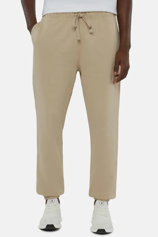 Sweatshirts And Joggers Men Boggi Milano Stretch Mixed Cotton Trousers Beige Sweatshirts And Joggers Men Boggi Milano Stretch Mixed Cotton Trousers Beige