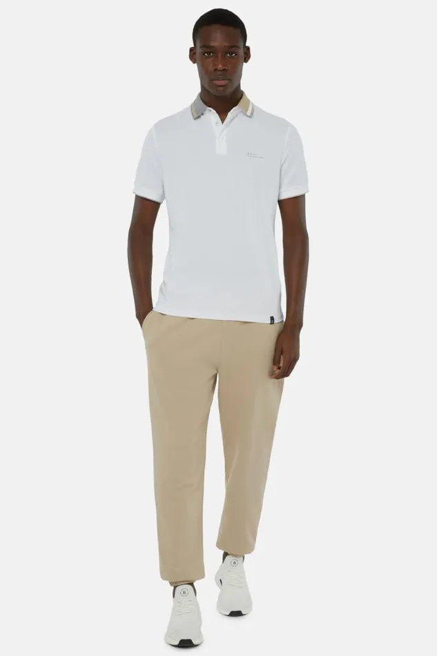 Sweatshirts And Joggers Men Boggi Milano Stretch Mixed Cotton Trousers Beige Sweatshirts And Joggers Men Boggi Milano Stretch Mixed Cotton Trousers Beige